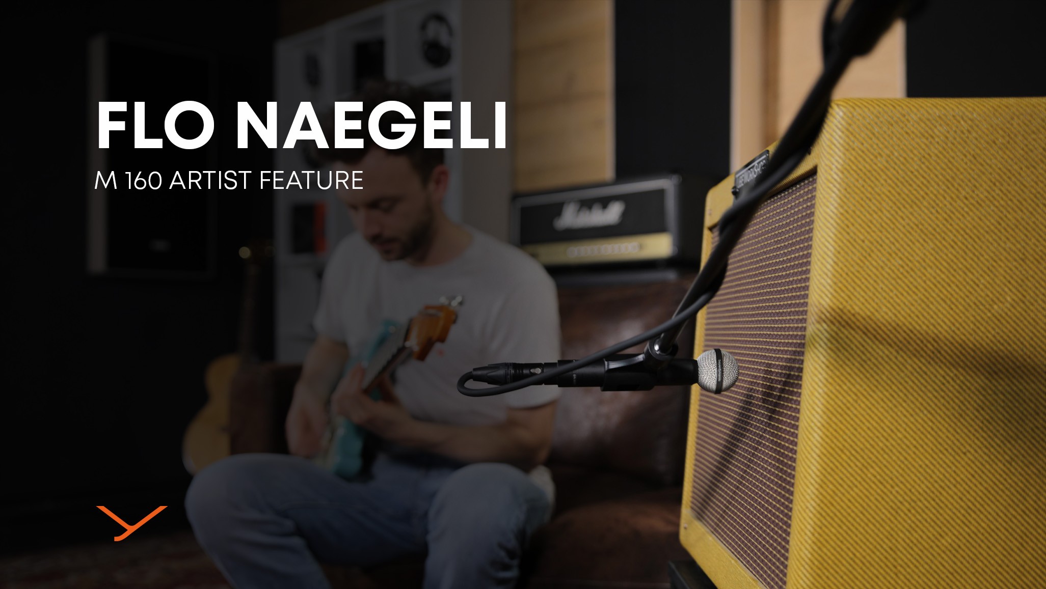 M 160: Dynamic double-ribbon microphone (hypercardioid