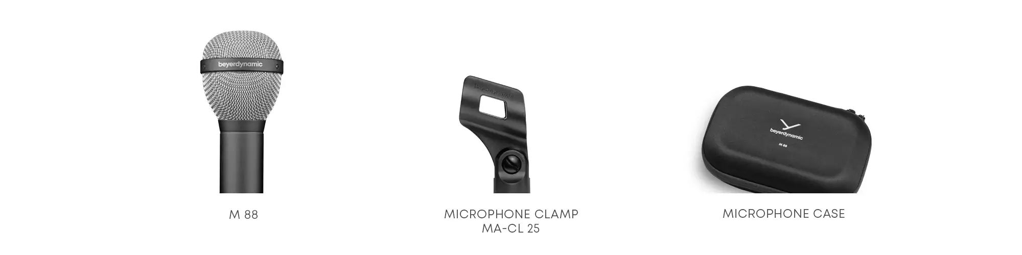 M 88: Dynamic moving-coil microphone | beyerdynamic